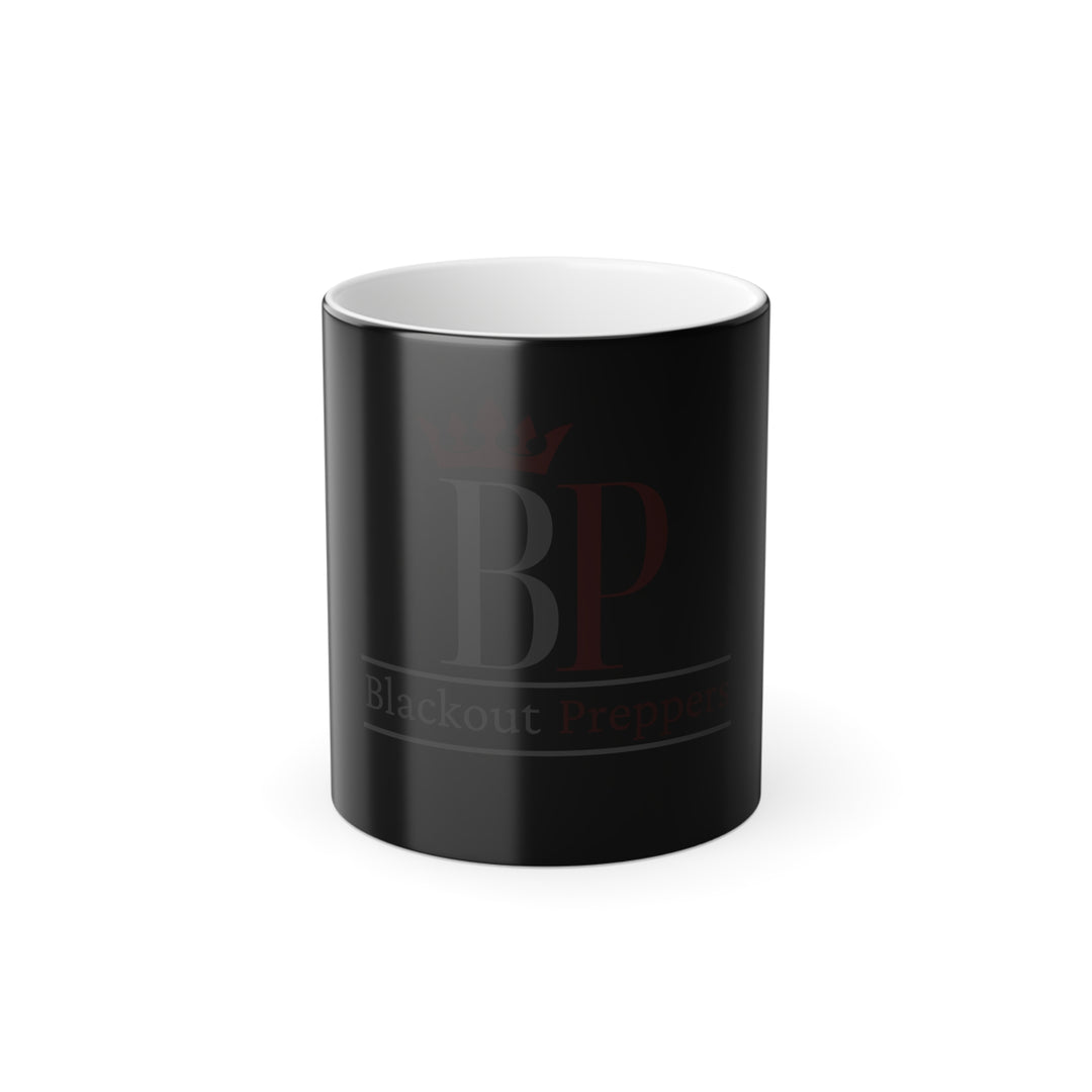 Black Color Morphing Mug, 11oz